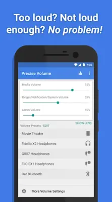 Precise Volume (+ EQ/Booster) android App screenshot 7